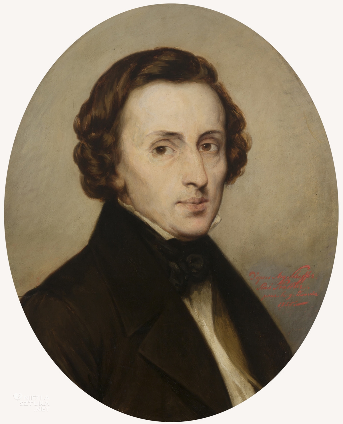 Stanisław Stattler, Fryderyk Chopin, portret, niezła sztuka
