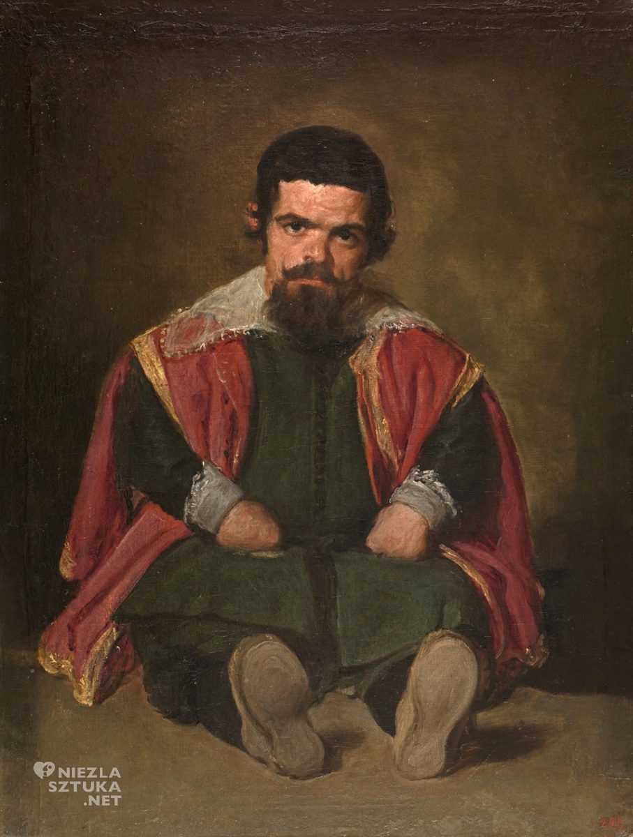 Diego Velázquez, Don Sebastian de Morra, Błazen, Karzeł, sztuka hiszpańska, Niezła Sztuka