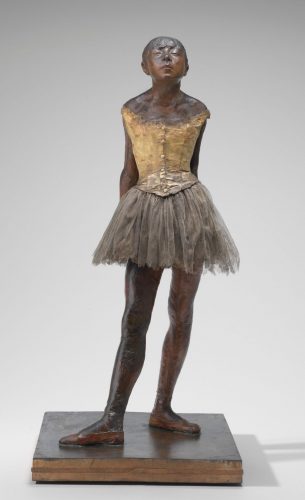 Edgar Degas, Mała czternastoletnia tancerka, rzeźba, niezła sztuka