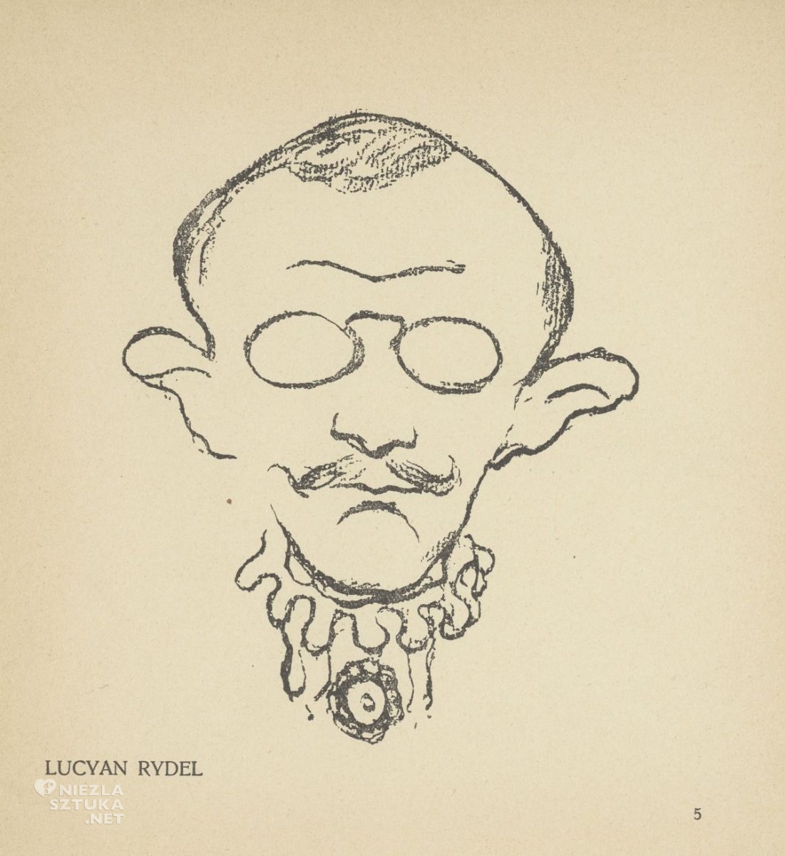 Lucjan Rydel Stanisław Wyspiański „Portret Lucjana Rydla z Primaverą w tle” » Niezła ...
