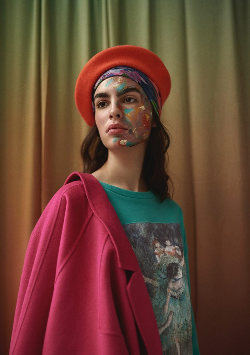 impresjonizm, moda i sztuka, kolekcja ubrań ze sztuką, medicine, Eviva L'arte, niezła sztuka