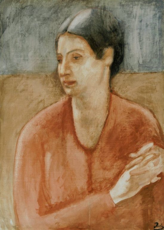 André Derain, Anna Zborowska, portret, żona, Leopold Zborowski, Niezła sztuka