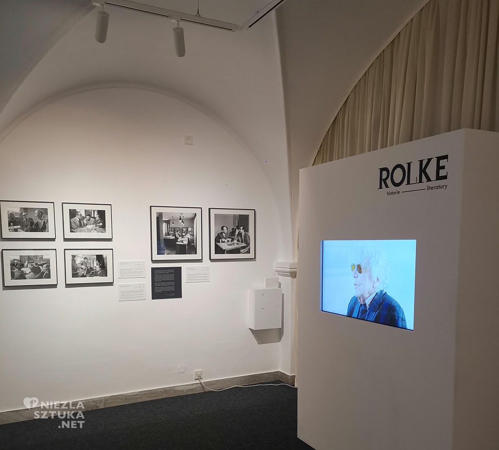 Wystawa Tadeusz Rolke Historie literatury, MuzeumLiteratury w Warszawie, niezła sztuka
