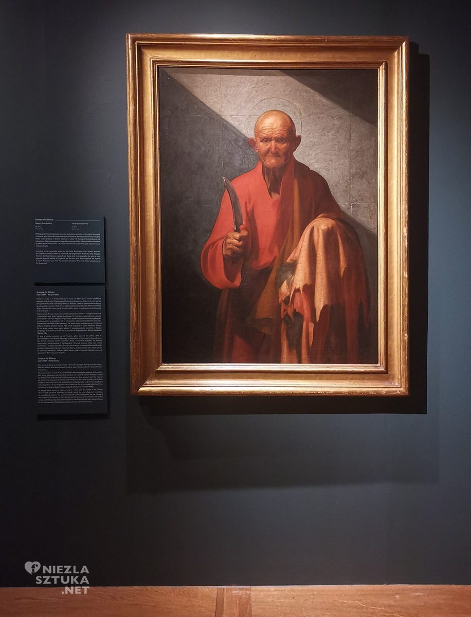 Jusepe de Ribera, Święty Bartłomiej, hiszpański malarz, sztuka hiszpańska, niezła sztuka