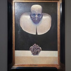 Zdzisław Beksiński, wystawa, Kolekcja Anny i Piotra Dmochowskich, sztuka polska, muzeum archidiecezji warszawskiej, niezła sztuka