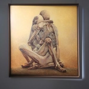 Zdzisław Beksiński, wystawa, Kolekcja Anny i Piotra Dmochowskich, sztuka polska, muzeum archidiecezji warszawskiej, niezła sztuka