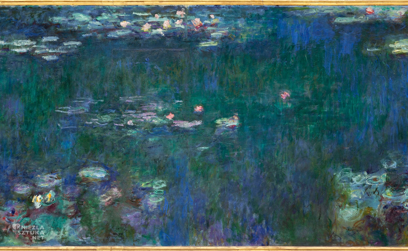 Claude Monet, nenufary, lilie wodne, impresjonizm, niezła sztuka
