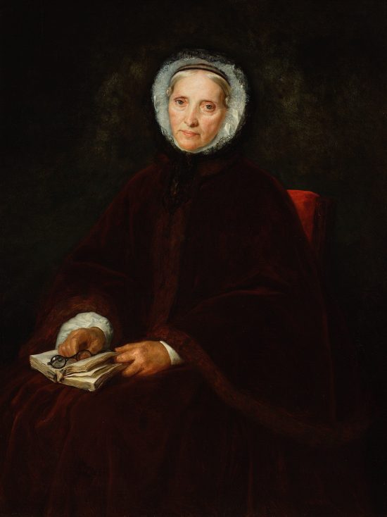 Henryk Rodakowski, Portret Babetty Singer, ciotki artysty, sztuka polska, malarstwo, Niezła Sztuka