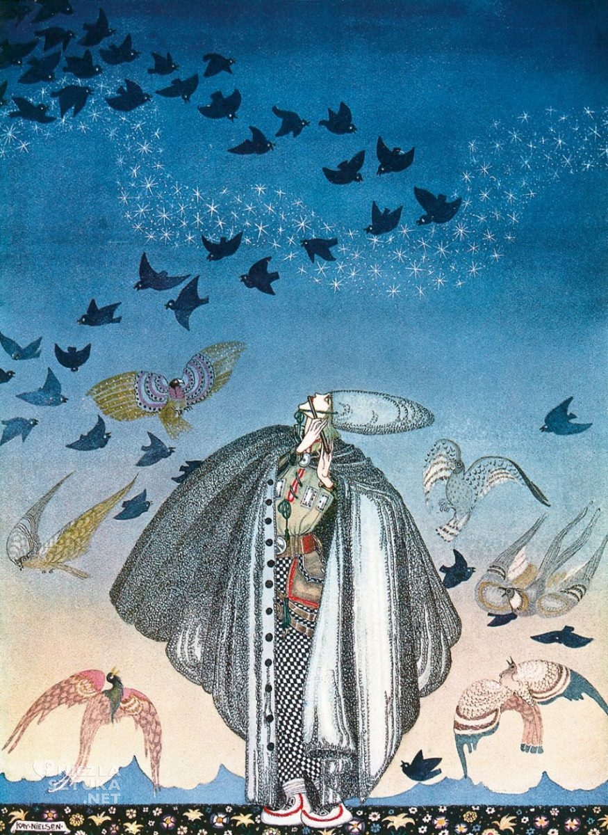 Kay Nielsen, ilustracje, sztuka duńska, Niezła Sztuka