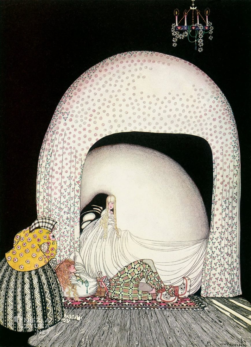 Kay Nielsen, ilustracje, sztuka duńska, Niezła Sztuka