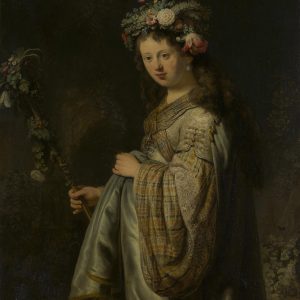 Rembrandt, Flora, Ermitaż, malarstwo holenderskie, niezła sztuka