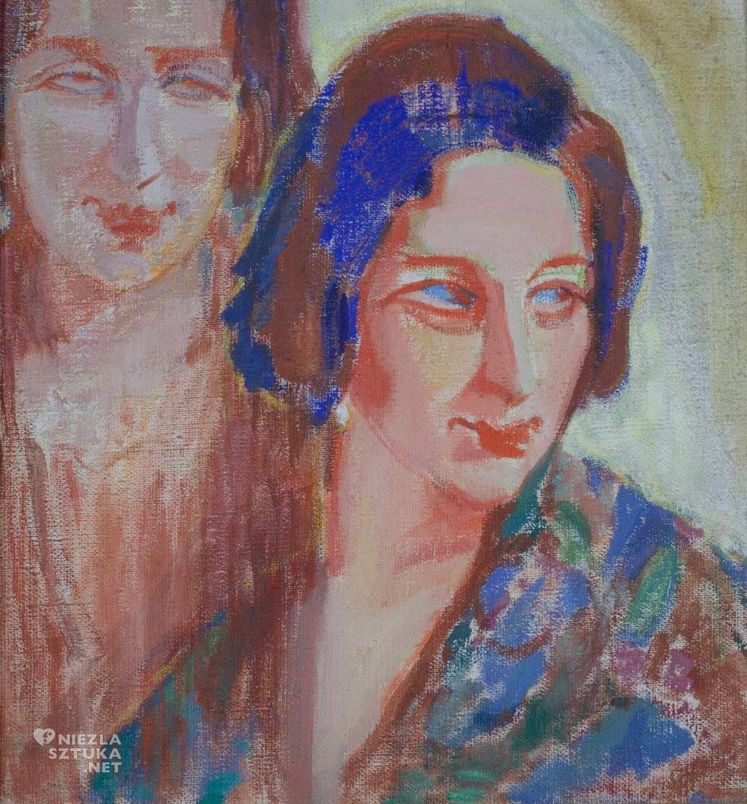 Sara Lipska, malarka, rzeźbiarka, kobieta, portret, niezła sztuka