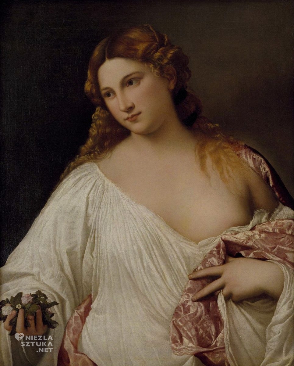 Tycjan, Flora, sztuka włoska, malarstwo włoskie, niezła sztuka