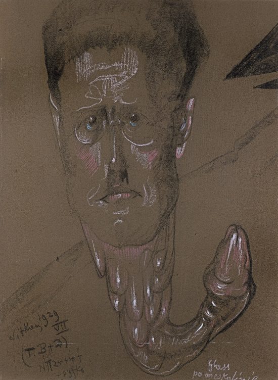 Stanisław Ignacy Witkiewicz, Witkacy, Portret Stefana Glassa, sztuka polska, Niezła Sztuka