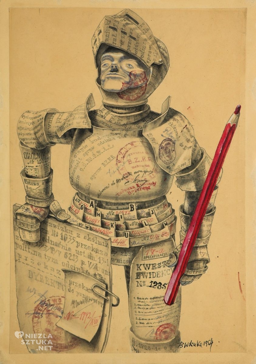 Bronisław Linke, Rycerz, sztuka polska, sztuka XX, Niezła Sztuka