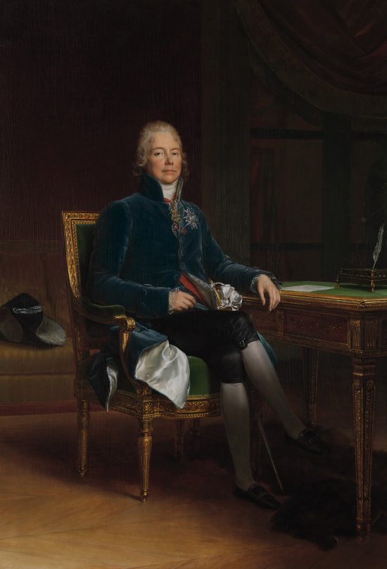 François Gérard, Charles Maurice de Talleyrand Perigrod, portret, Niezła Sztuka