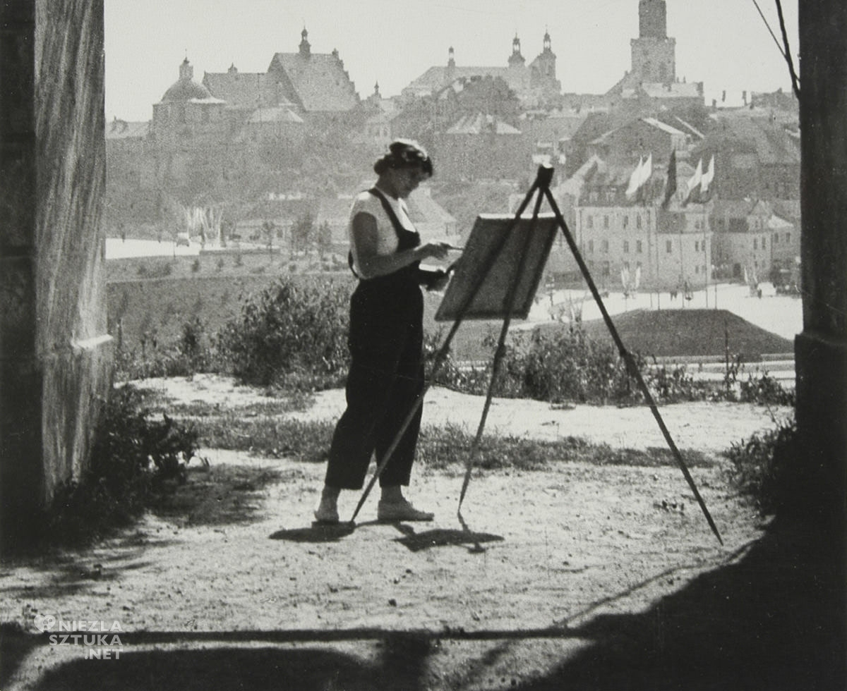 Edward Hartwig, Panorama Lublina, fotografia, Niezła Sztuka