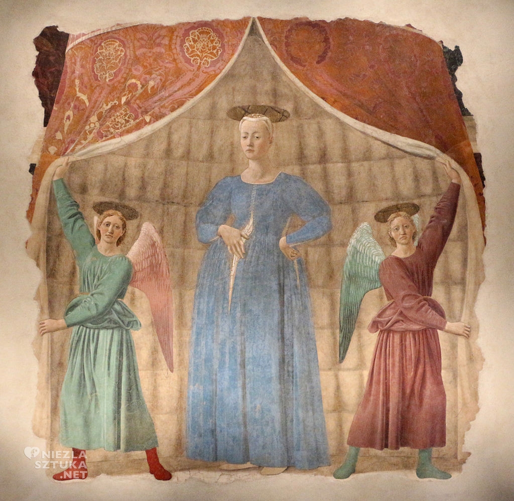 Piero della Francesca, Madonna del Parto, sztuka religijna, sztuka włoska, Niezła Sztuka