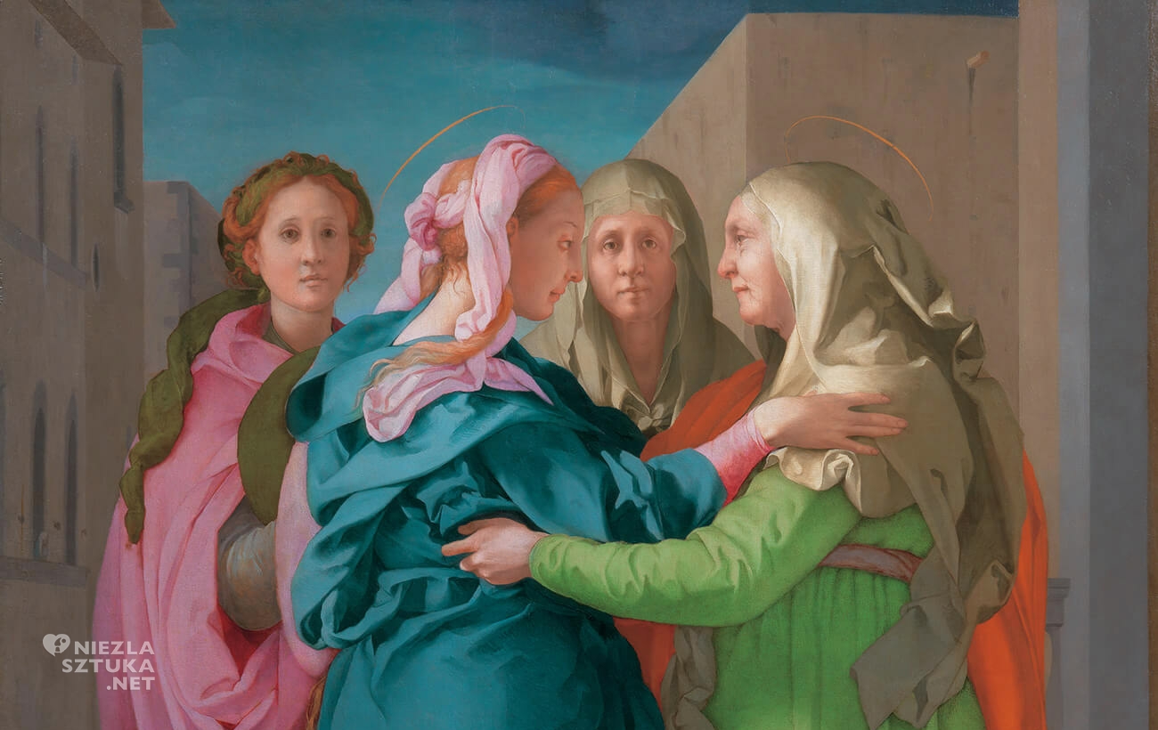 Jacopo Pontormo, Nawiedzenie, sztuka włoska, manieryzm, Niezła Sztuka