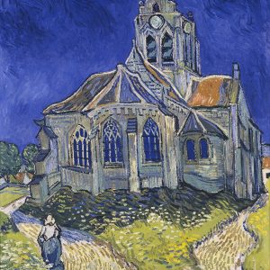 Vincent van Gogh, Kościół w Auvers, Francja, Niezła Sztuka