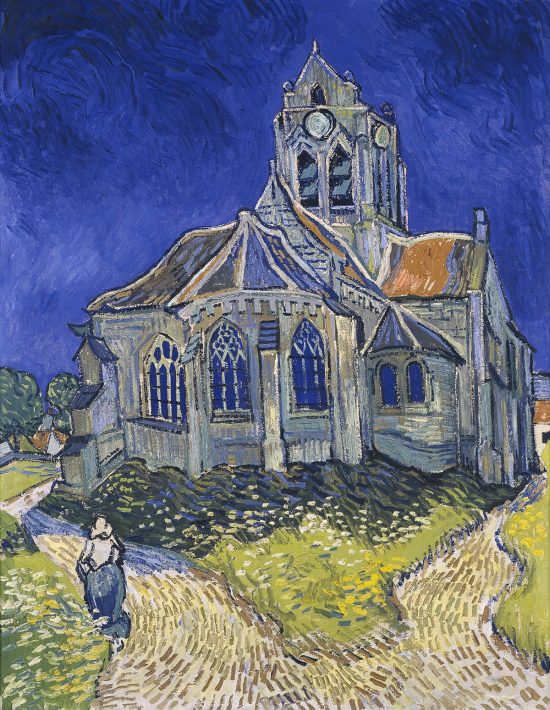 Vincent van Gogh, Kościół w Auvers, Francja, Niezła Sztuka