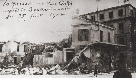 Żółty Dom, Arles, Francja, II wojna światowa, Niezła Sztuka