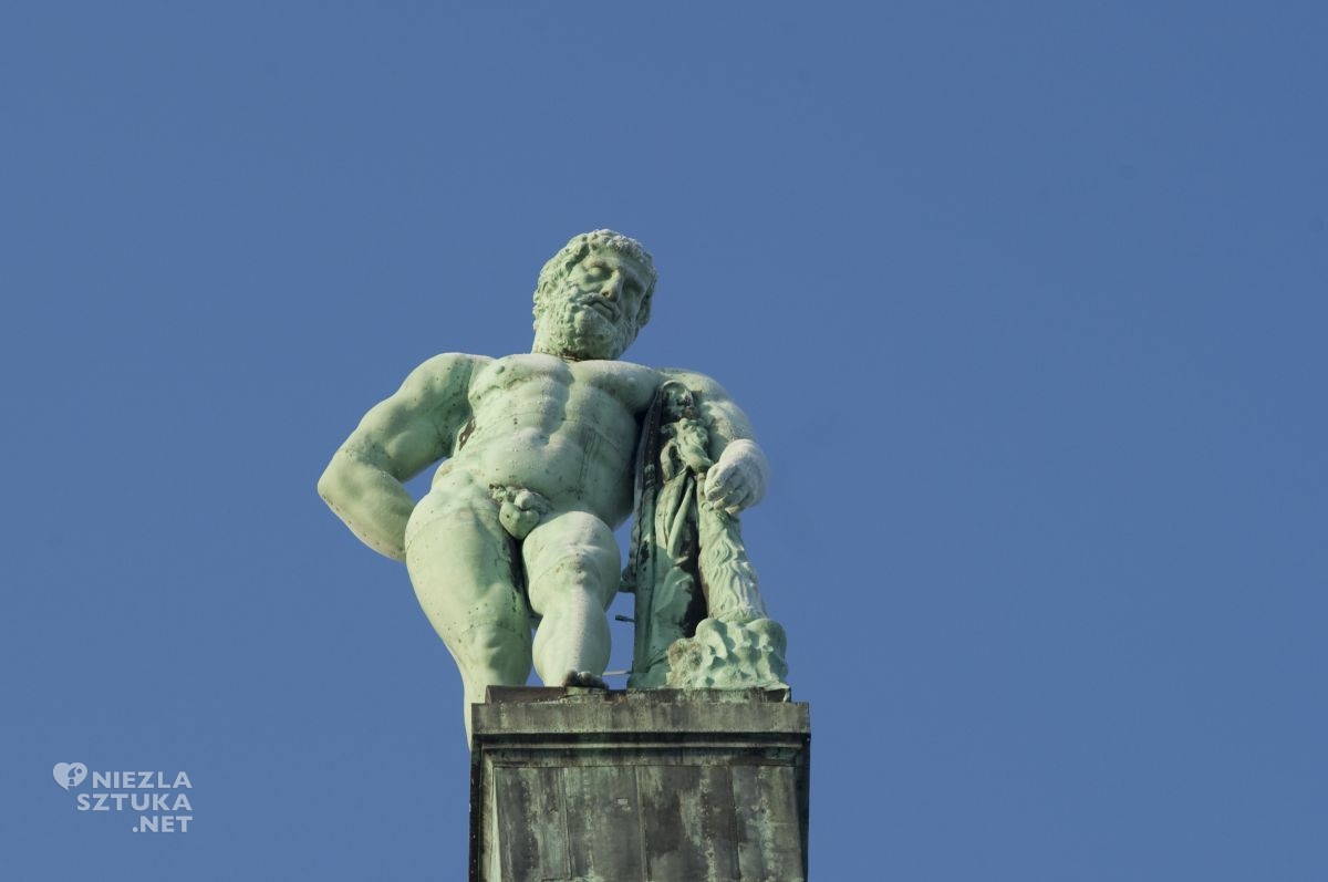 Herkules,UNESCO, Bergpark Wilhelmshöhe, Kassel, Niemcy, Niezła Sztuka