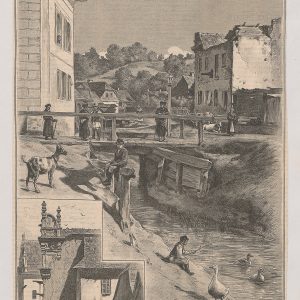 Aleksander Gierymski, drzeworyt, Kazimierz Dolny, Kazimierz nad Wisłą, Niezła Sztuka