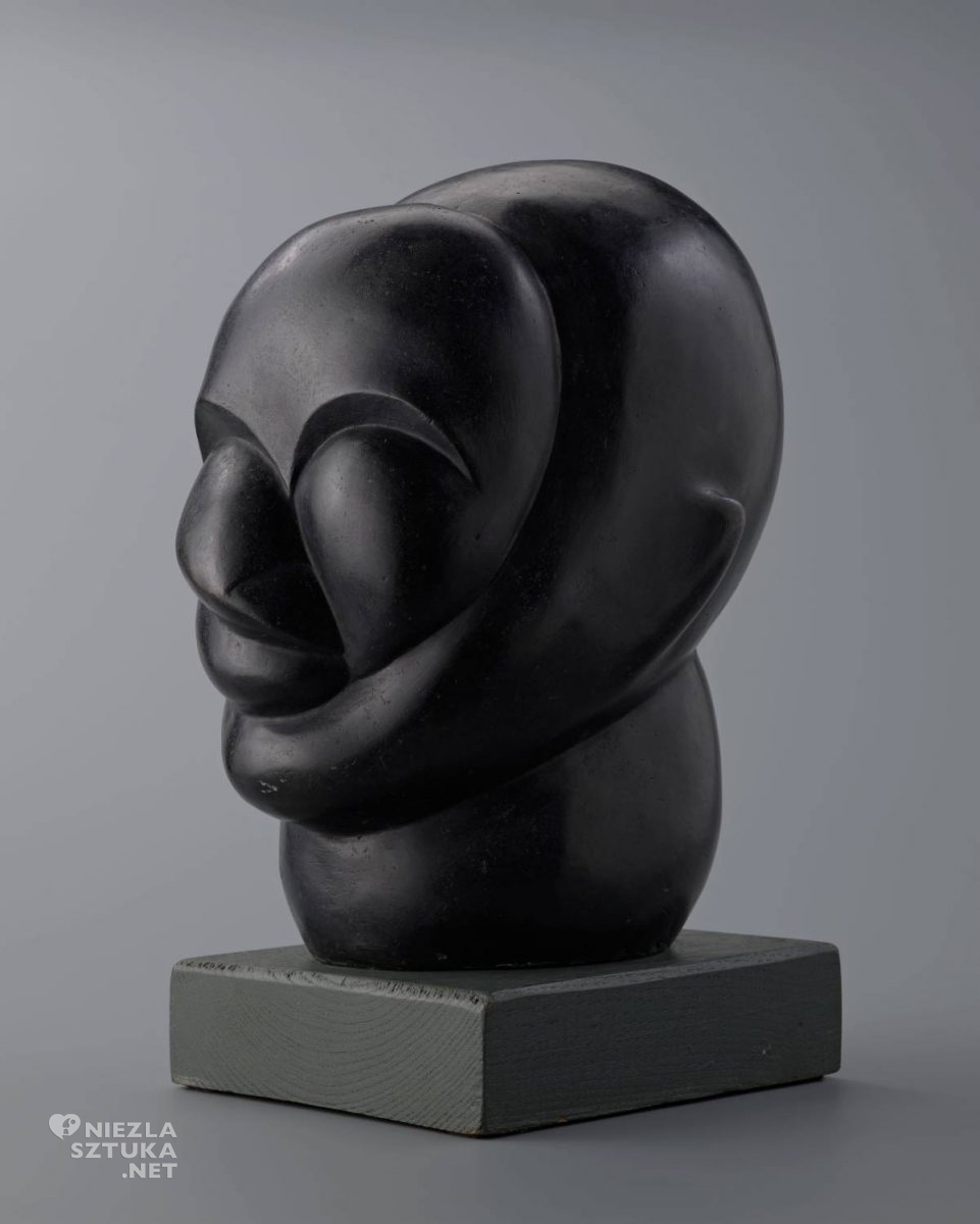 August Zamoyski, Portret formistyczny Louisa Marcoussisa, rzeźba, sztuka polska, Niezła Sztuka