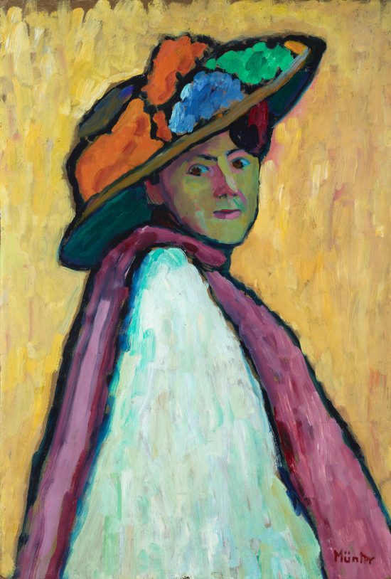 Gabriele Münter, Portret Marianne von Werefkin, kobiety w sztuce, sztuka niemiecka, Niezła Sztuka