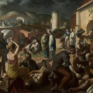 Jan Wydra, Chrystus, sztuka polska, malarstwo polskie, Kazimierz Dolny, niezła sztuka