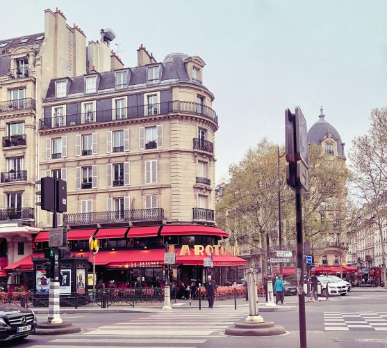 Montparnasse, Paryż, La Rotonde, kawiarnia, bohema, Niezła Sztuka