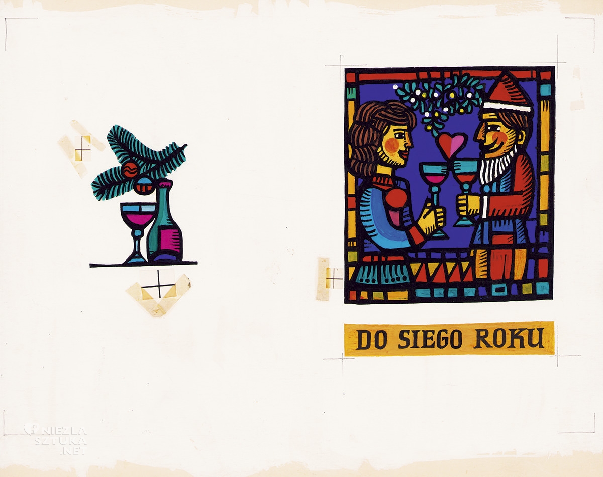 Marian Stachurski, polski ilustrator, polska ilustracja, plakat, niezła sztuka