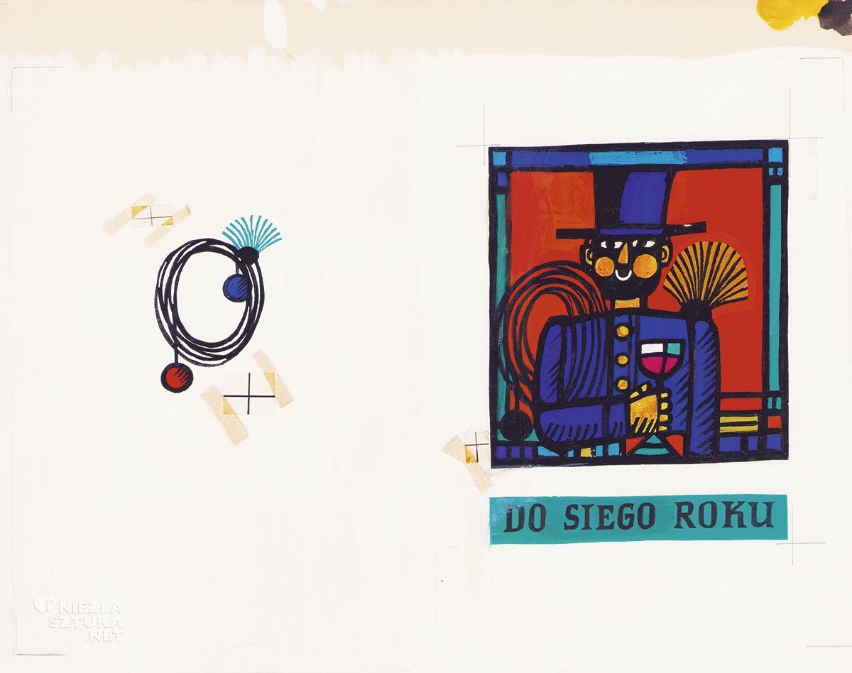 Marian Stachurski, polski ilustrator, polska ilustracja, plakat, niezła sztuka