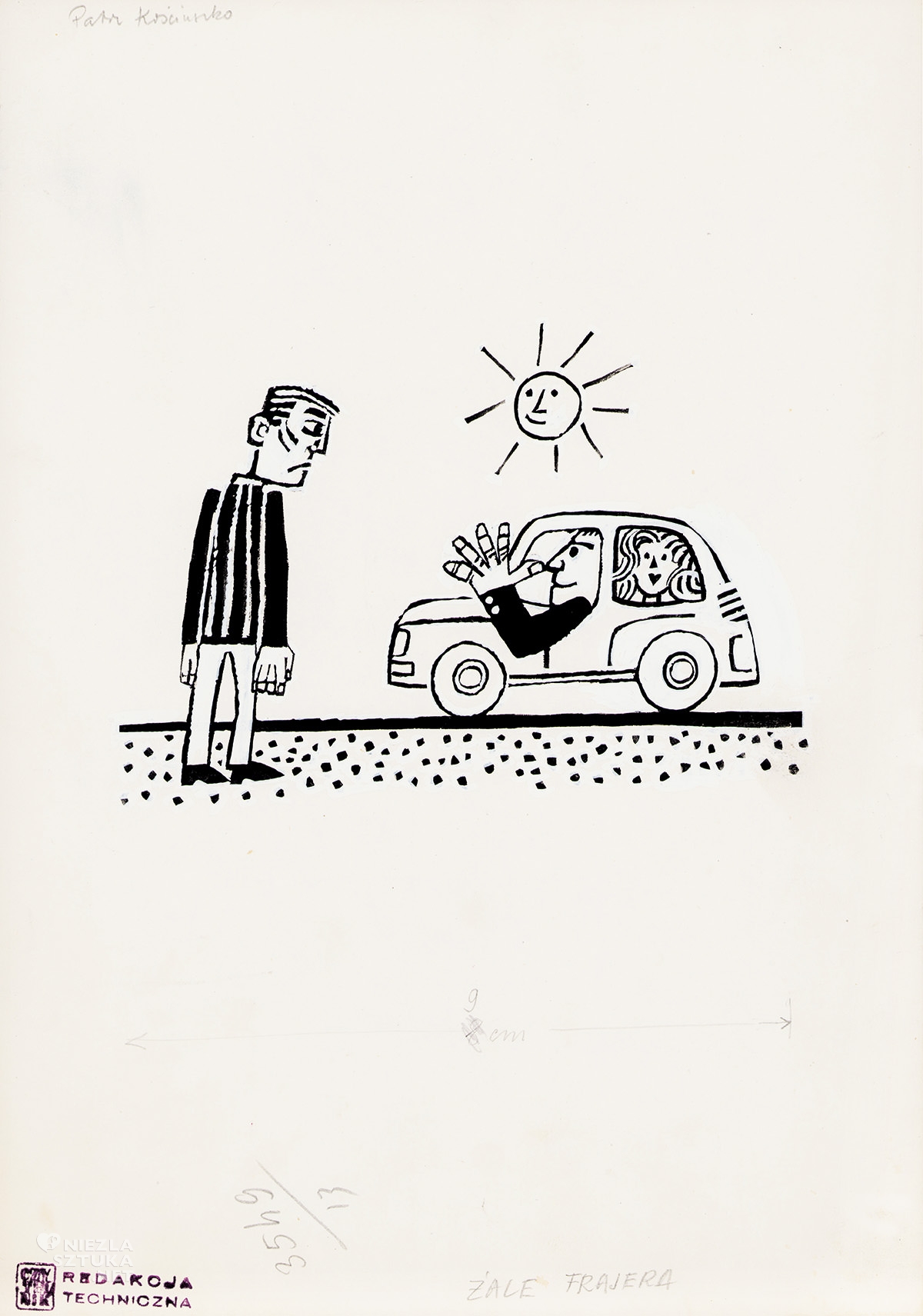 Marian Stachurski, Jerzy Jesionowski, Patrz Kościuszko, polski ilustrator, polska ilustracja, plakat, niezła sztuka