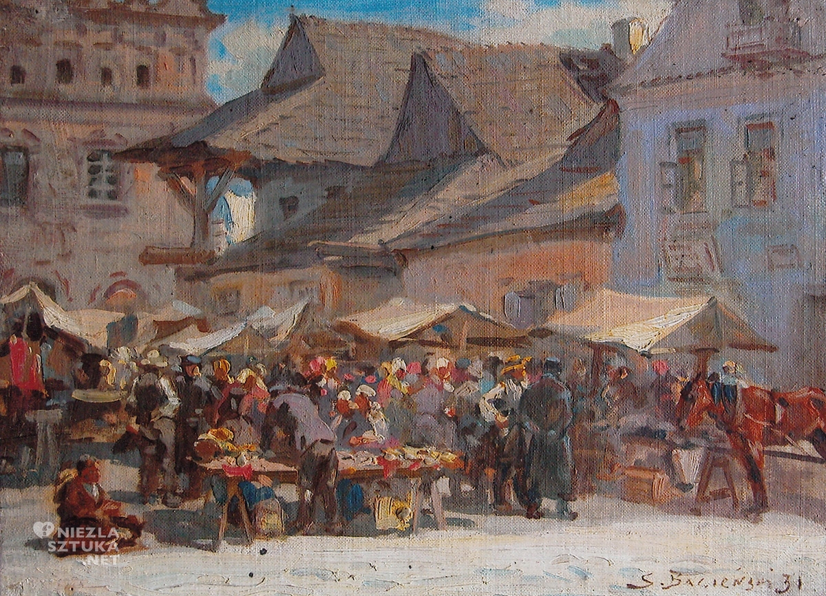 Stanisław Bagieński, Rynek w Kazimierzu Dolnym, Kazimierz Dolny, niezła sztuka