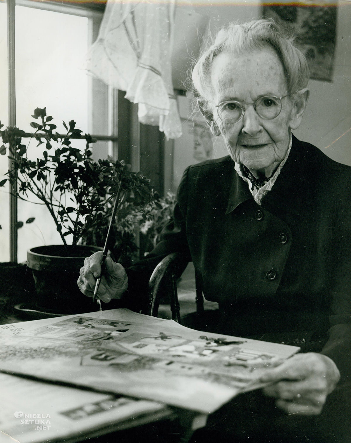 Anna Mary Robertson Moses, Grandma Moses, Babcia Mojżesz, sztuka amerykańska, kobiety w sztuce, Niezła Sztuka