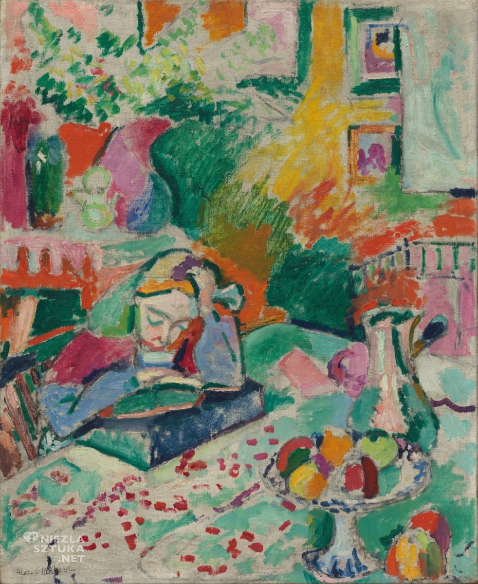 Henri Matisse, Czytająca dziewczynka, fowizm, kolekca, Felix Feneon, niezła sztuka