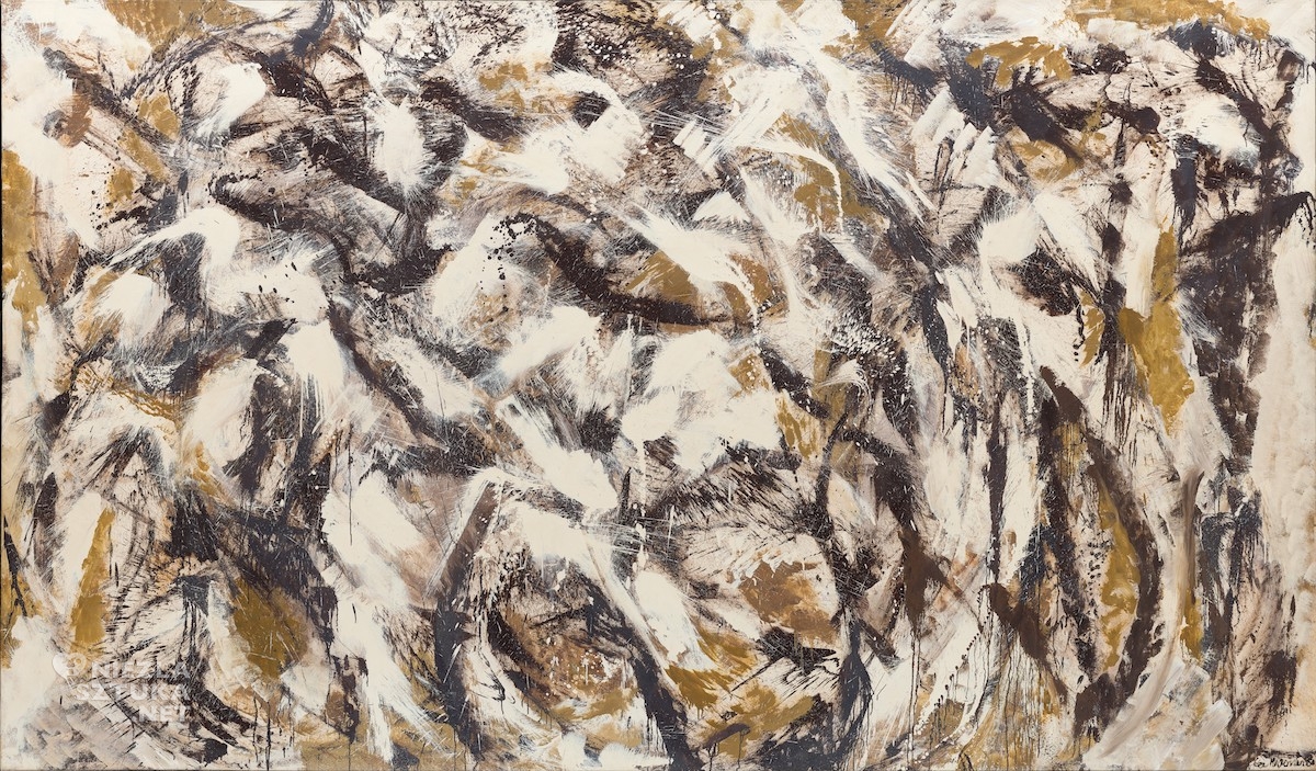Lee Krasner, Polar Stampede, sztuka amerykańska, abstrakcjonizm, sztuka współczesna, kobiety w sztuce, Niezła Sztuka