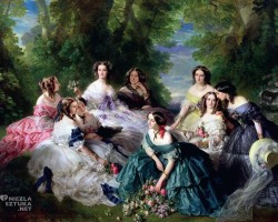 Franz Xaver Winterhalter, Cesarzowa Eugenia, niezła sztuka