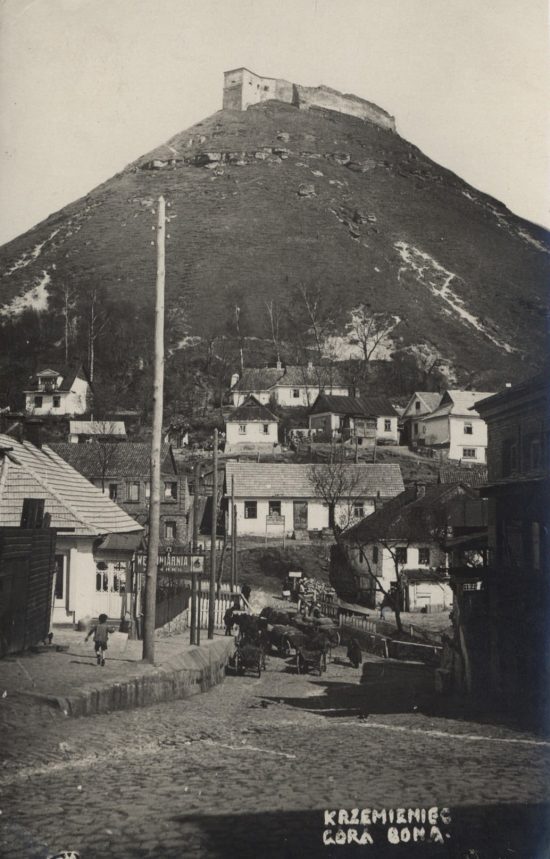 Góra Bony, Krzemieniec, pocztówka, Niezła Sztuka