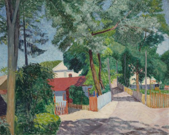 Marcin Samlicki, Pejzaż z Krzemieńca, sztuka polska, Niezła Sztuka