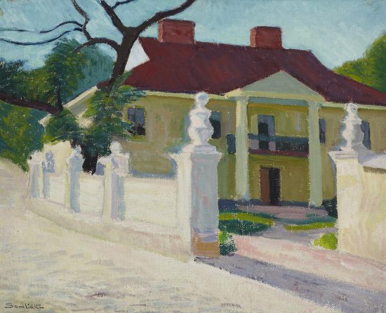 Marcin Samlicki, Wejście do dworu, Krzemieniec, sztuka polska, Niezła Sztuka