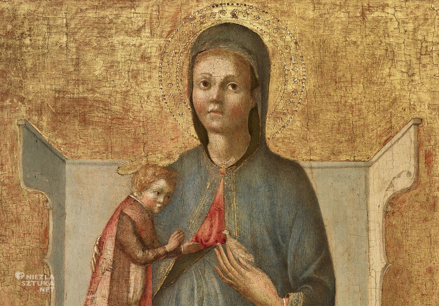 Paolo Uccello, Madonna z dzieciątkiem, sztuka włoska, renesans, Niezła Sztuka