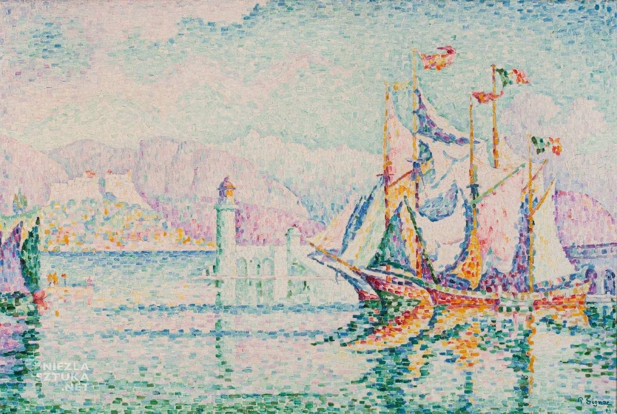 Paul Signac, Antibes, Ranek, neoimpresjonizm, niezła sztuka