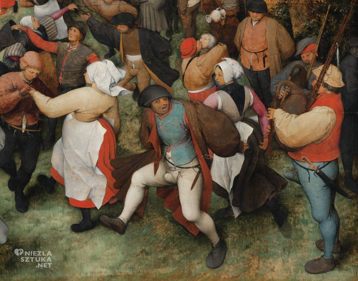 Pieter Bruegel starszy, Taniec weselny, niezła sztuka