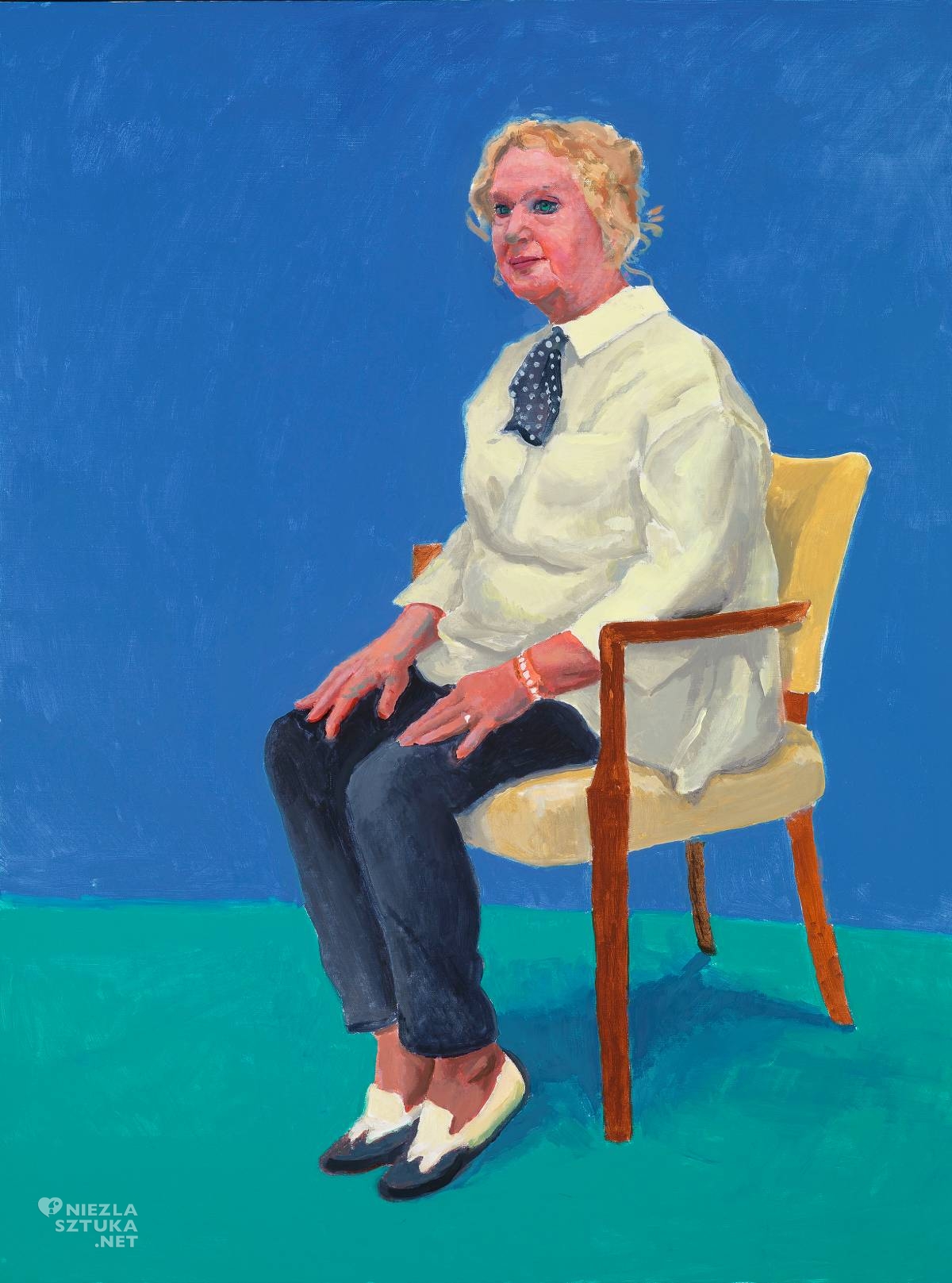 David Hockney, Celia Birtwell, sztuka współczesna, sztuka brytyjska, sztuka angielska, Niezła Sztuka