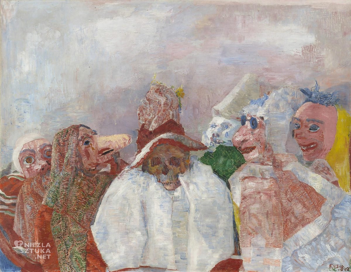James Ensor, Maski, niezła sztuka