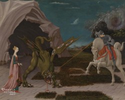 Paolo Uccello, Święty Jerzy i smok, malarstwo włoskie, Niezła sztuka