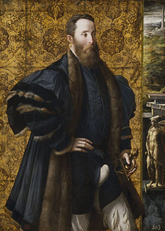 Parmigianino, Pier Maria Rossi di San Secondo, sztuka włoska, suspensorium, niezła sztuka